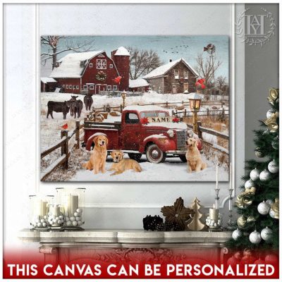 christmas barn art