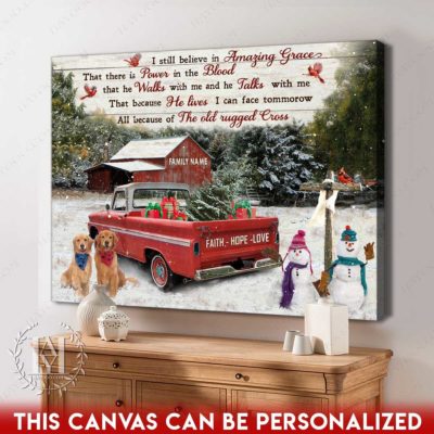 snowman canvas
