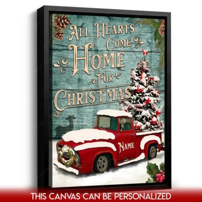 old christmas pickup truck