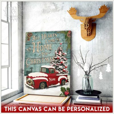 old christmas pickup truck