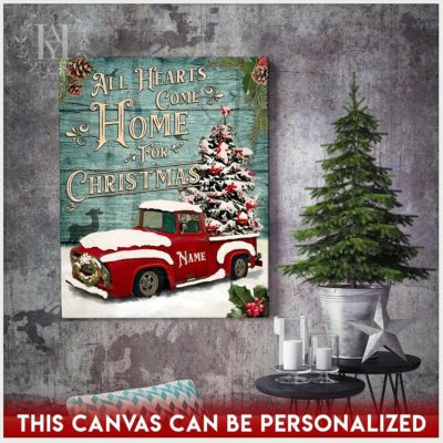 old christmas pickup truck