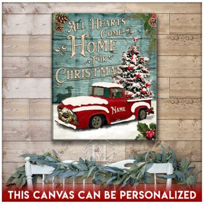 old christmas pickup truck