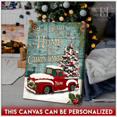 old christmas pickup truck