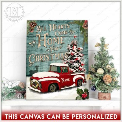 old christmas pickup truck