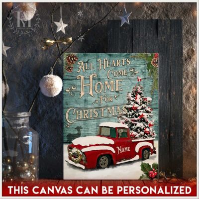 old christmas pickup truck
