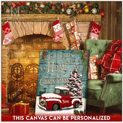old christmas pickup truck