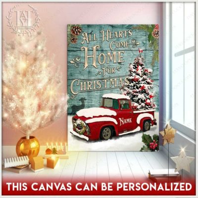 old christmas pickup truck