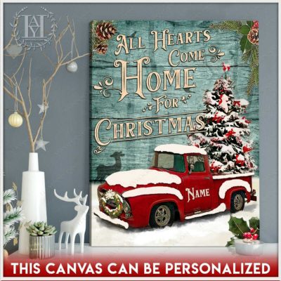 old christmas pickup truck
