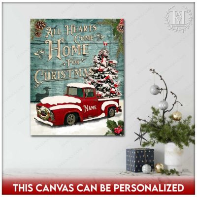 old christmas pickup truck