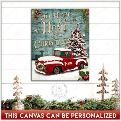 old christmas pickup truck