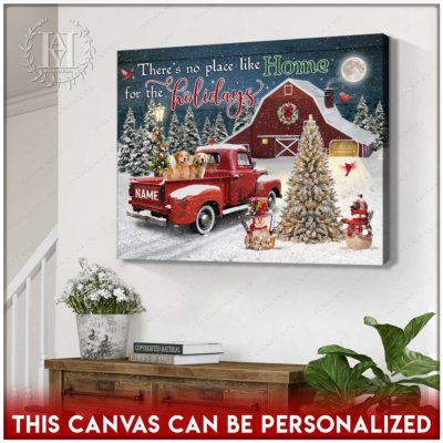 snowy christmas night