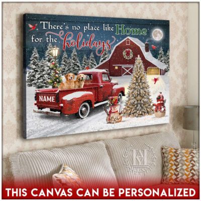 snowy christmas night