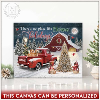 snowy christmas night