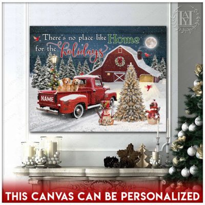 snowy christmas night