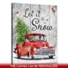 let it snow wall art