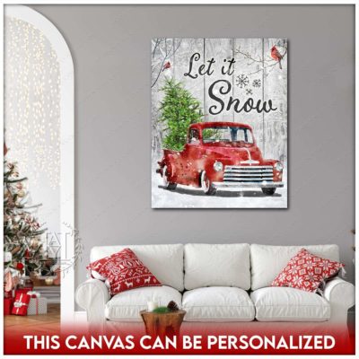 let it snow wall art