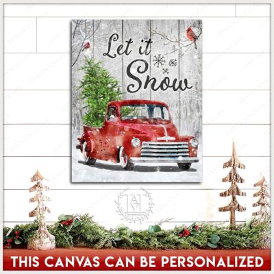 let it snow wall art