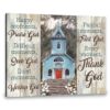 rustic church wall art