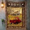 Hayooo Personalized Fleece Blanket Best Gift For Wedding Anniversary