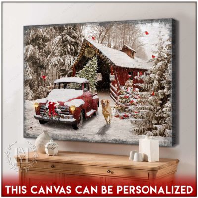merry christmas canvas art