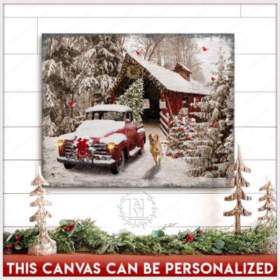 merry christmas canvas art