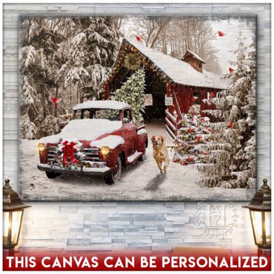merry christmas canvas art