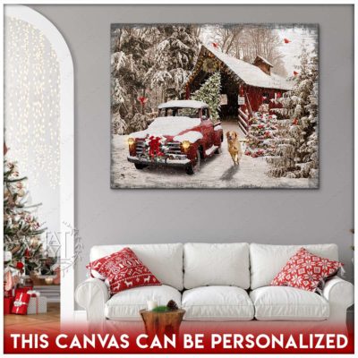 merry christmas canvas art