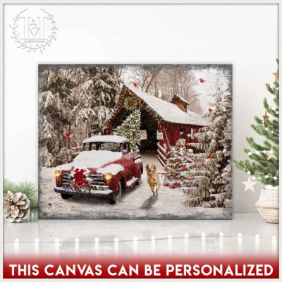 merry christmas canvas art
