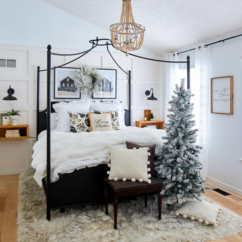 farmhouse christmas decor 