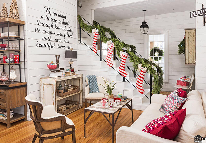 farmhouse christmas decor 