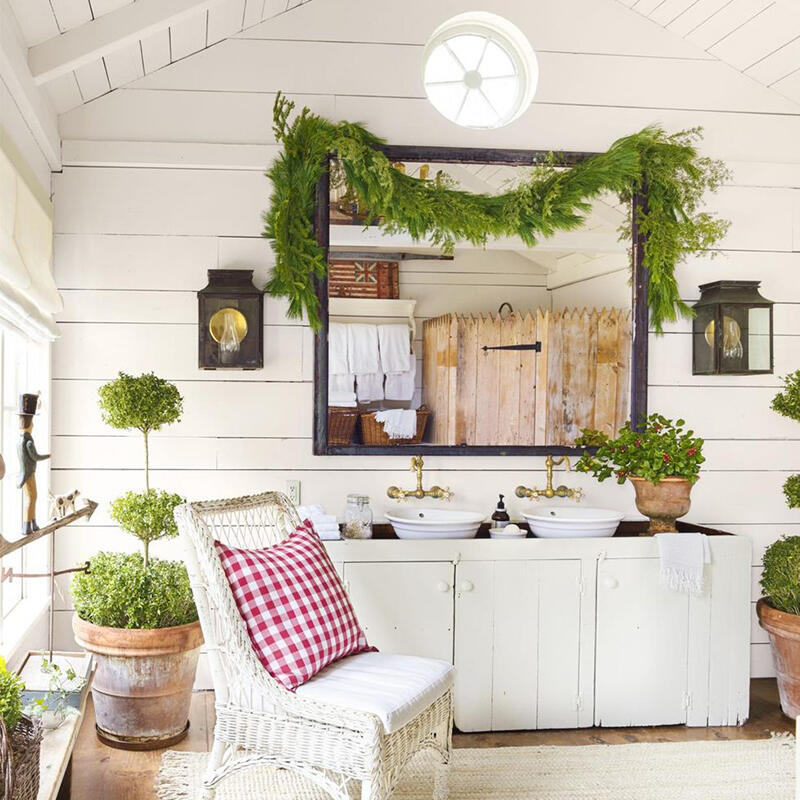 farmhouse christmas decor 