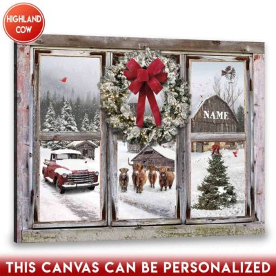 christmas window art