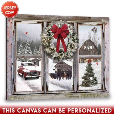 christmas window art