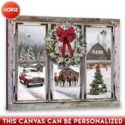 christmas window art