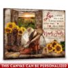 Hayooo Couple Canvas With Cowboy And Cowgirl Boots Love Is Patient Love Is Kind Best Gift For Valentine Or Anniversary