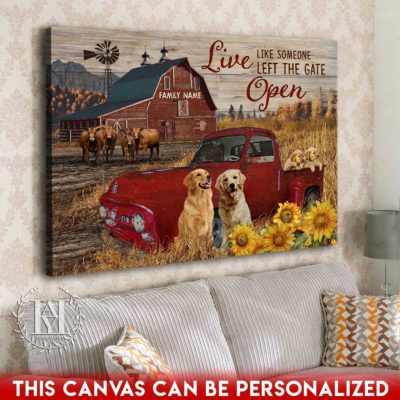 farmhouse pickup truck