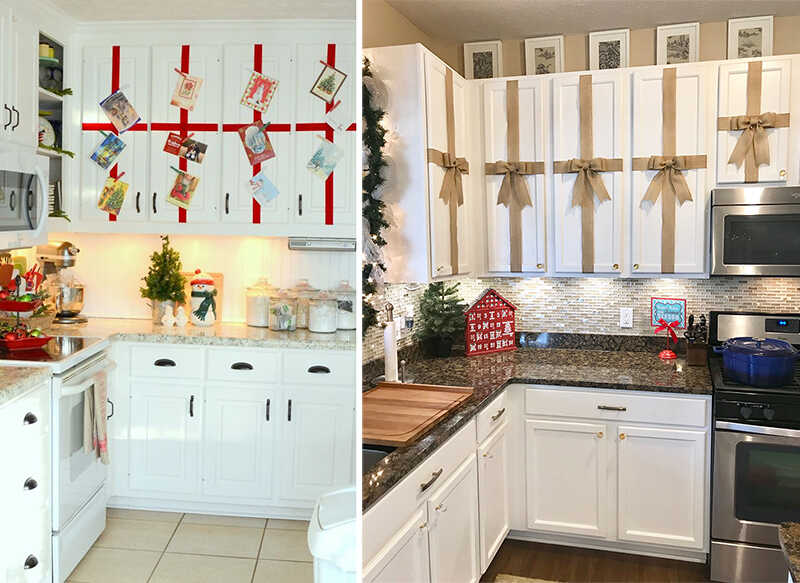 kitchen christmas decor 