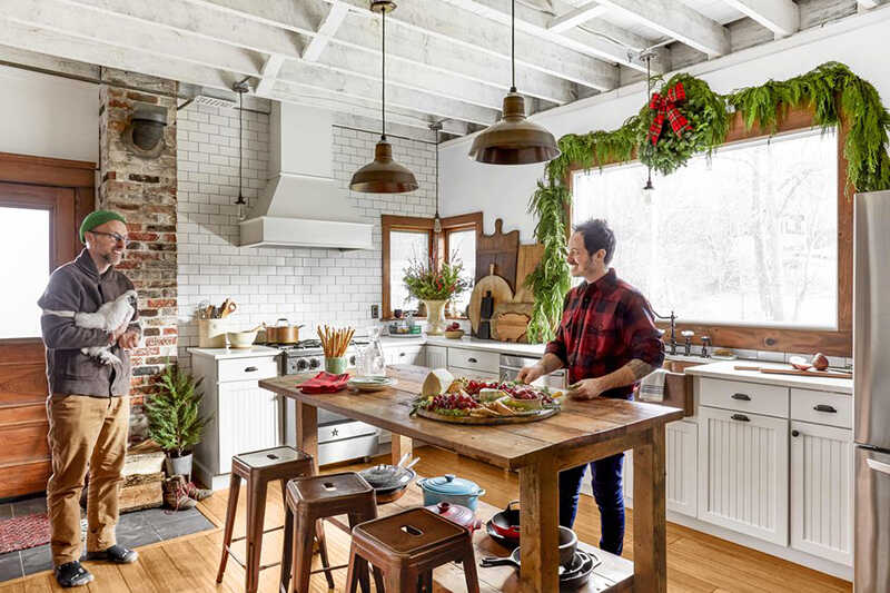 kitchen christmas decor 