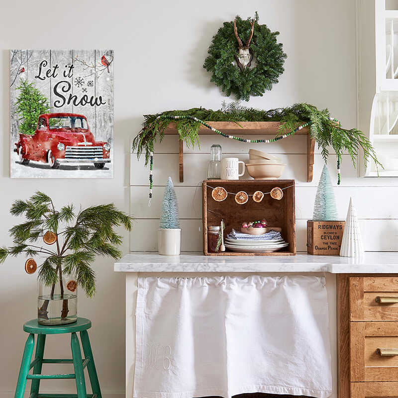 christmas kitchen decor