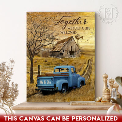 farmhouse sunflower canvas