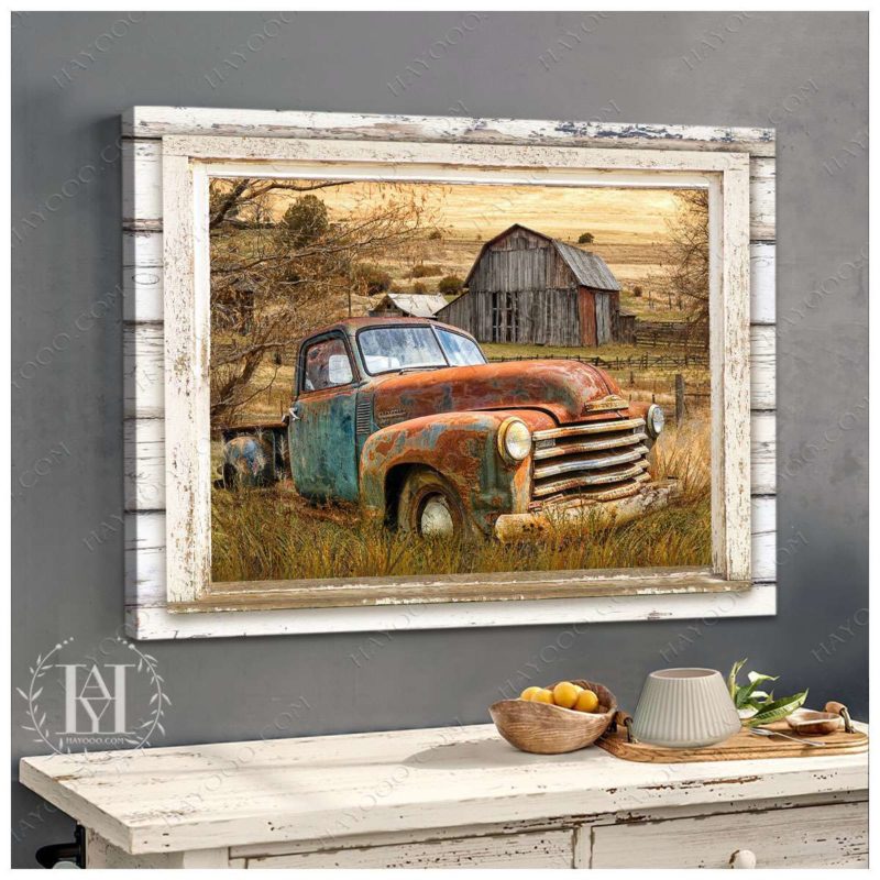 Hayooo Canvas Gifts For Farmers Beautiful Country Living Wall Art With