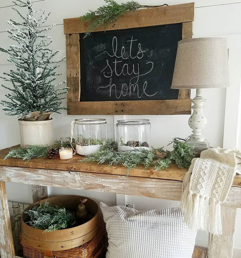 Farmhouse Winter Decor