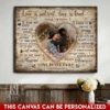 Hayooo Romantic Personalized Canvas Love Is Patient Love Is Kind Best Gift For Valentine Or Anniversary