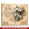 Hayooo Personalized Canvas Love Heart With Your Photo