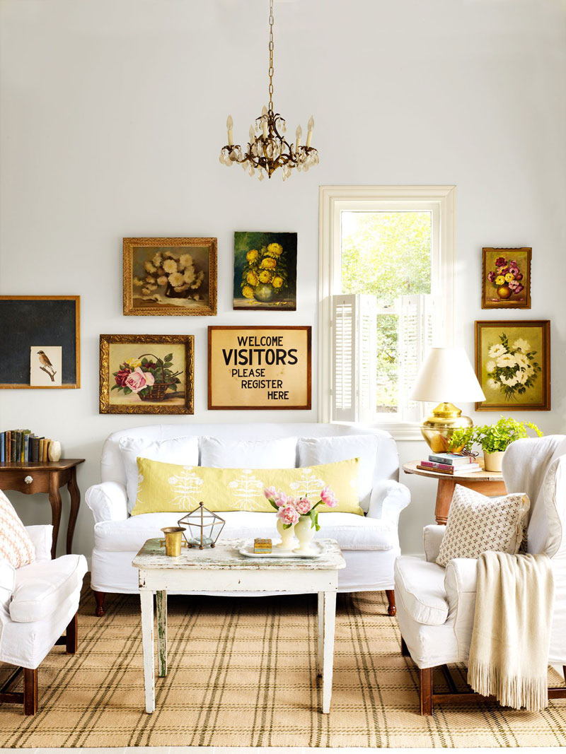 Spring Living Room Decor Ideas