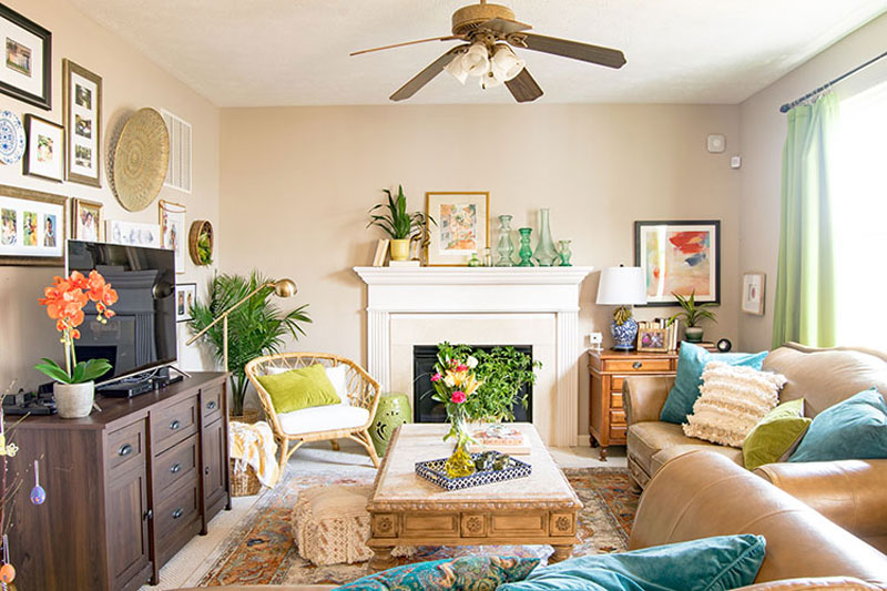 Spring Living Room Decor Ideas