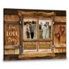 Hayooo Personalized Canvas Best Gift For Wedding Anniversary The First Day The Best Day