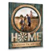 Hayooo Personalized Family Canvas Sweet Home