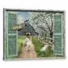Hayooo Personalized Sheeps Canvas With Wonderful Farm Window
