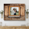 Hayooo Personalized Couple Canvas With Faux Window And Romantic Quote Best Gift For Your Loved One